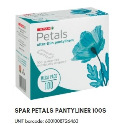 SPAR PETALS PANTYLINER 100' (RF)